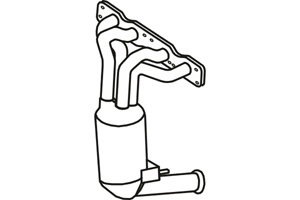 Catalytic converter in the group  at  Professional Parts Sweden AB (P9249CAT)