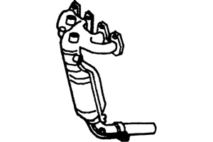 Catalytic converter in the group  at  Professional Parts Sweden AB (P9256CAT)