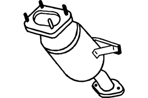 Catalytic converter in the group  at  Professional Parts Sweden AB (P9267DCAT)