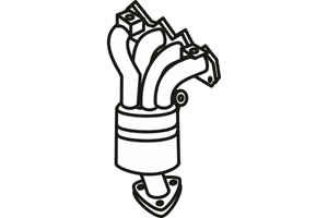 Catalytic converter in the group  at  Professional Parts Sweden AB (P9278CAT)