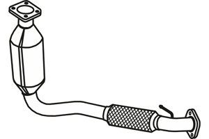 Catalytic converter in the group  at  Professional Parts Sweden AB (P9281DCAT)