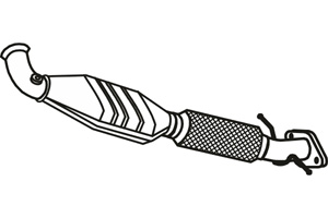 Catalytic converter i gruppen Tillflligt dolda artiklar hos  Professional Parts Sweden AB (P9284DCAT)