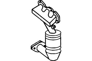 Catalytic converter in the group  at  Professional Parts Sweden AB (P9287CAT)