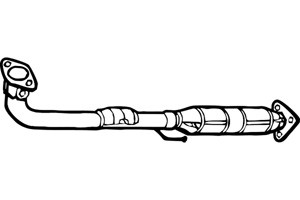 Catalytic converter i gruppen Tillflligt dolda artiklar hos  Professional Parts Sweden AB (P9291CAT)