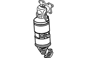 Catalytic converter in the group Exhaust parts / Catalytic converter at  Professional Parts Sweden AB (P9295CAT)