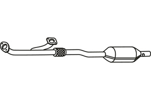 Catalytic converter in the group  at  Professional Parts Sweden AB (P9300CAT)