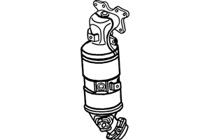 Catalytic converter in the group  at  Professional Parts Sweden AB (P9302CAT)