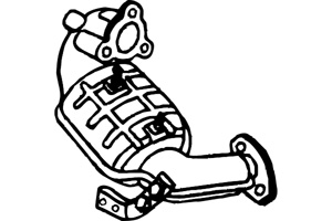 Catalytic converter in the group  at  Professional Parts Sweden AB (P9336DCAT)