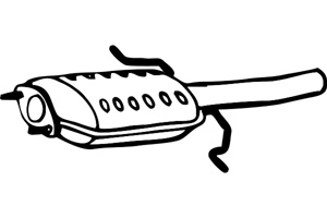 Catalytic converter in the group  at  Professional Parts Sweden AB (P9339CAT)