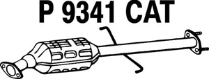 Catalytic converter i gruppen Tillflligt dolda artiklar hos  Professional Parts Sweden AB (P9341CAT)