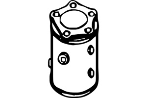 Catalytic converter in the group  at  Professional Parts Sweden AB (P9345CAT)