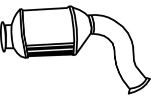 Catalytic converter in the group  at  Professional Parts Sweden AB (P9356DCAT)