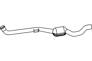 Catalytic converter in the group  at  Professional Parts Sweden AB (P9357DCAT)