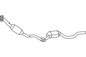 Catalytic converter in the group  at  Professional Parts Sweden AB (P9361CAT)