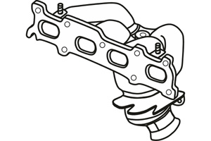 Catalytic converter i gruppen Tillflligt dolda artiklar hos  Professional Parts Sweden AB (P9370CAT)