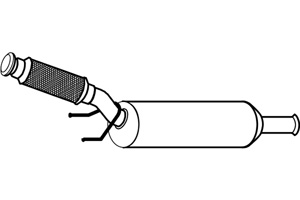 Catalytic converter i gruppen Tillflligt dolda artiklar hos  Professional Parts Sweden AB (P9384DCAT)