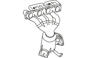 Catalytic converter in the group  at  Professional Parts Sweden AB (P9400CAT)
