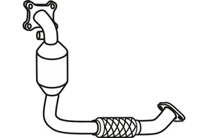 Catalytic converter i gruppen Tillflligt dolda artiklar hos  Professional Parts Sweden AB (P9402CAT)