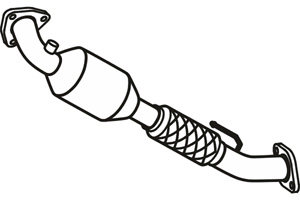 Catalytic converter in the group  at  Professional Parts Sweden AB (P9403CAT)