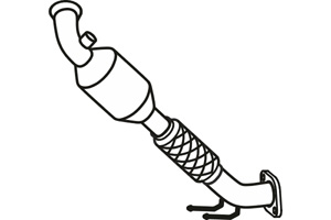 Catalytic converter in the group  at  Professional Parts Sweden AB (P9407DCAT)