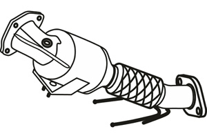 Catalytic converter in the group Exhaust parts / Catalytic converter at  Professional Parts Sweden AB (P9408CAT)
