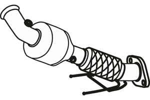 Catalytic converter i gruppen Tillflligt dolda artiklar hos  Professional Parts Sweden AB (P9409DCAT)