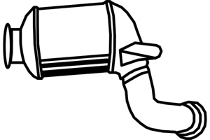 Catalytic converter in the group  at  Professional Parts Sweden AB (P9411DCAT)