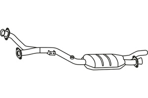 Catalytic converter in the group  at  Professional Parts Sweden AB (P9412CAT)