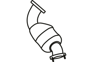 Catalytic converter in the group  at  Professional Parts Sweden AB (P9422DCAT)