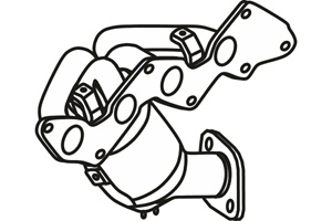 Catalytic converter in the group  at  Professional Parts Sweden AB (P9426CAT)