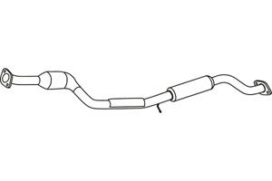 Catalytic converter in the group  at  Professional Parts Sweden AB (P9427CAT)