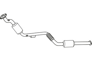 Catalytic converter in the group  at  Professional Parts Sweden AB (P9429CAT)