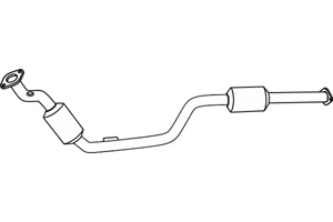 Catalytic converter i gruppen Tillflligt dolda artiklar hos  Professional Parts Sweden AB (P9430CAT)