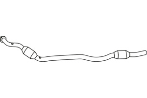 Catalytic converter i gruppen Tillflligt dolda artiklar hos  Professional Parts Sweden AB (P9433CAT)