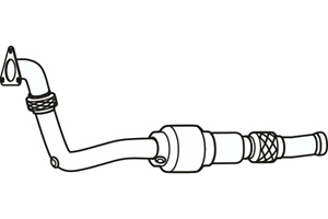 Catalytic converter in the group  at  Professional Parts Sweden AB (P9437DCAT)
