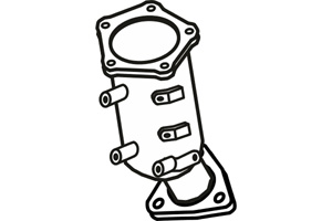 Catalytic converter i gruppen Tillflligt dolda artiklar hos  Professional Parts Sweden AB (P9441DCAT)