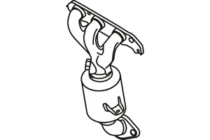 Catalytic converter in the group  at  Professional Parts Sweden AB (P9442CAT)