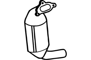Catalytic converter i gruppen Tillflligt dolda artiklar hos  Professional Parts Sweden AB (P9444DCAT)