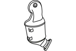 Catalytic converter in the group  at  Professional Parts Sweden AB (P9445CAT)