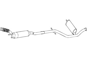 Catalytic converter in the group  at  Professional Parts Sweden AB (P9447CAT)