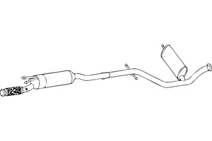 Catalytic converter i gruppen Tillflligt dolda artiklar hos  Professional Parts Sweden AB (P9449CAT)