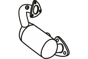 Catalytic converter in the group Exhaust parts / Catalytic converter at  Professional Parts Sweden AB (P9455CAT)