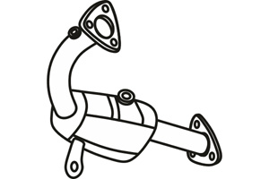 Catalytic converter in the group  at  Professional Parts Sweden AB (P9460CAT)
