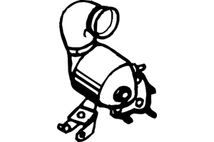 Catalytic converter in the group  at  Professional Parts Sweden AB (P9461DCAT)