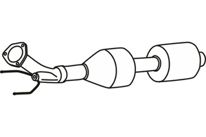 Catalytic converter in the group Exhaust parts / Catalytic converter at  Professional Parts Sweden AB (P9462DCAT)