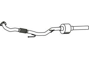 Catalytic converter in the group Exhaust parts / Catalytic converter at  Professional Parts Sweden AB (P9463CAT)