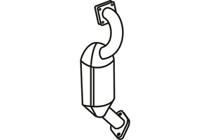 Catalytic converter i gruppen Tillflligt dolda artiklar hos  Professional Parts Sweden AB (P9464CAT)