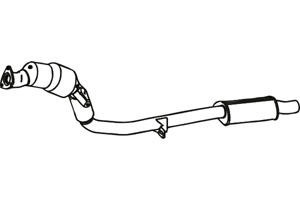 Catalytic converter in the group  at  Professional Parts Sweden AB (P9491CAT)