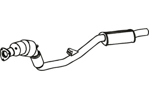 Catalytic converter in the group  at  Professional Parts Sweden AB (P9492CAT)