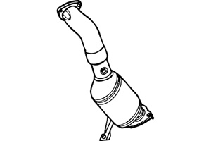 Catalytic converter in the group  at  Professional Parts Sweden AB (P9493DCAT)